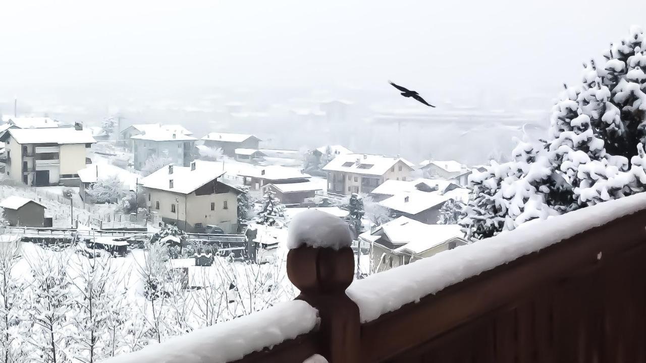 Agriturismo B&B Chevres A Cheval Charvensod Bagian luar foto