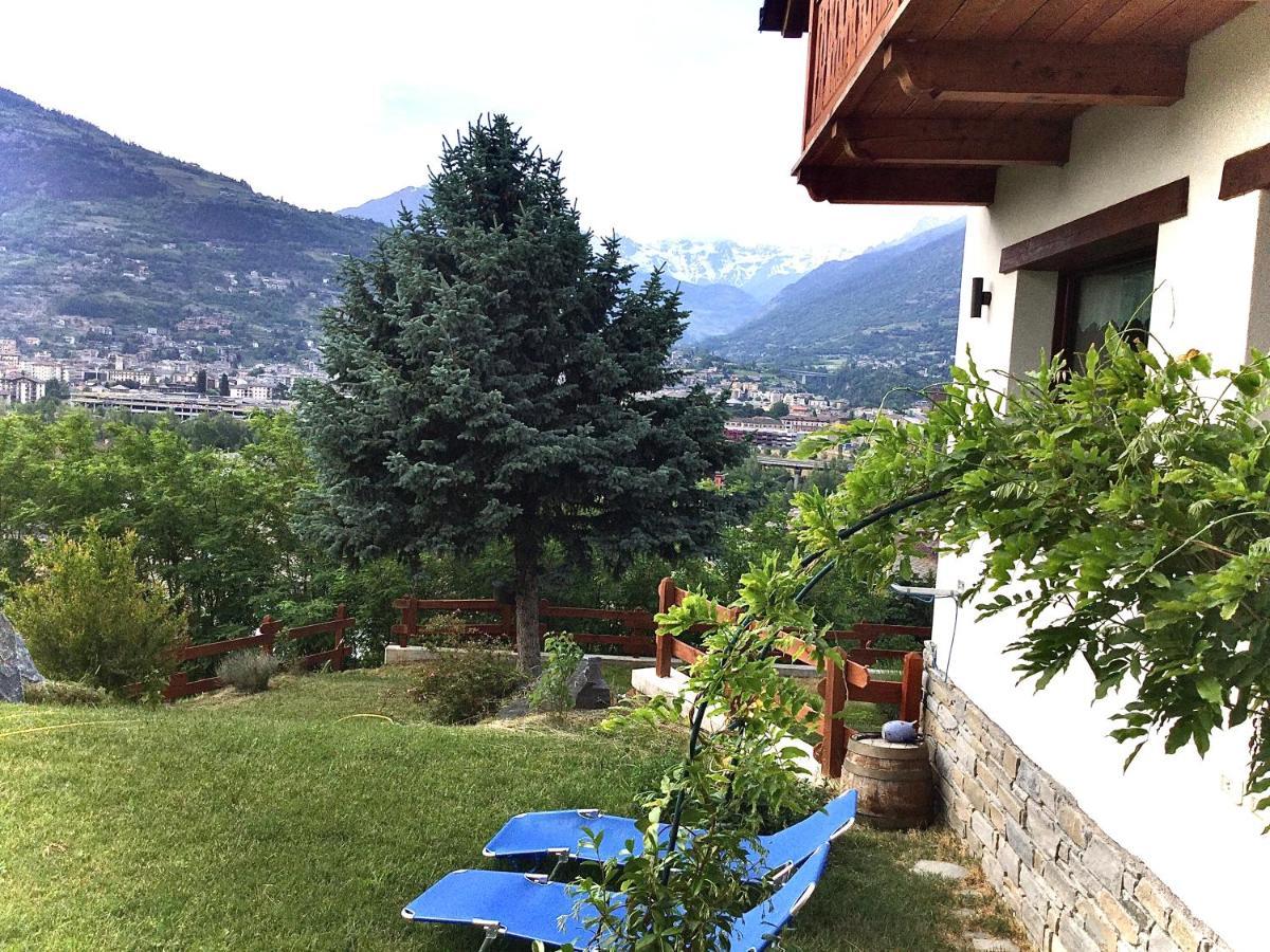 Agriturismo B&B Chevres A Cheval Charvensod Bagian luar foto